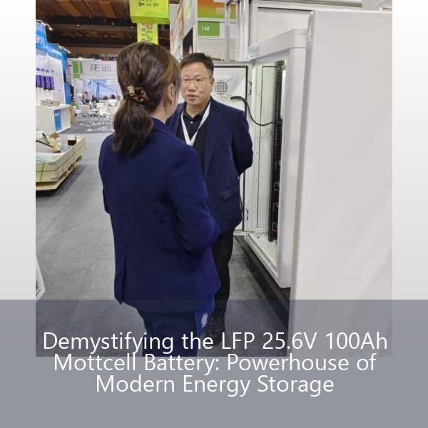 Demystifying the LFP 25.6V 100Ah Mottcell Battery: Powerhouse of Modern Energy Storage